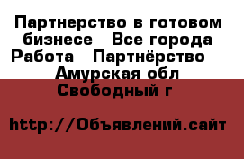 Партнерство в готовом бизнесе - Все города Работа » Партнёрство   . Амурская обл.,Свободный г.